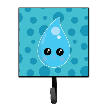 Carolines Treasures Weather Rain Drop Face Leash or Key Holder BB7153SH4